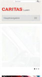 Mobile Screenshot of caritas-luzern.ch
